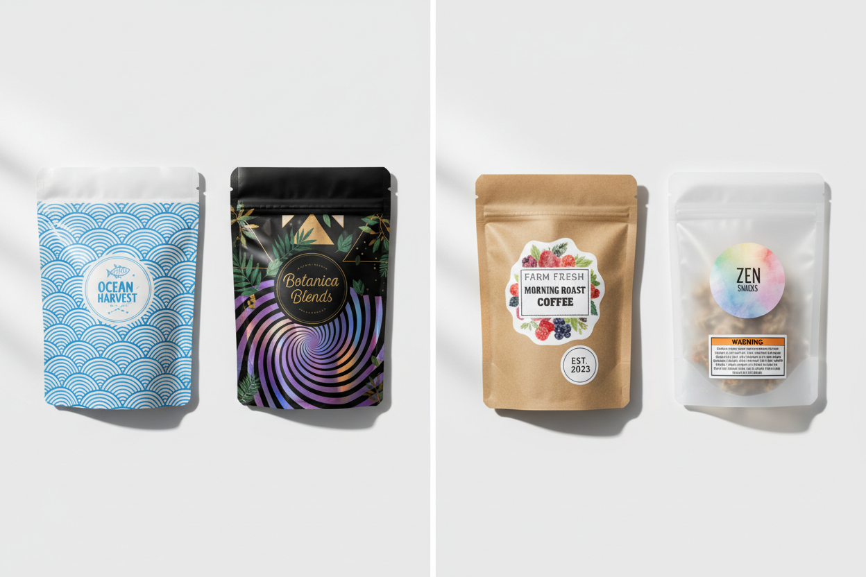 Printed packaging vs stickers: What to choose?