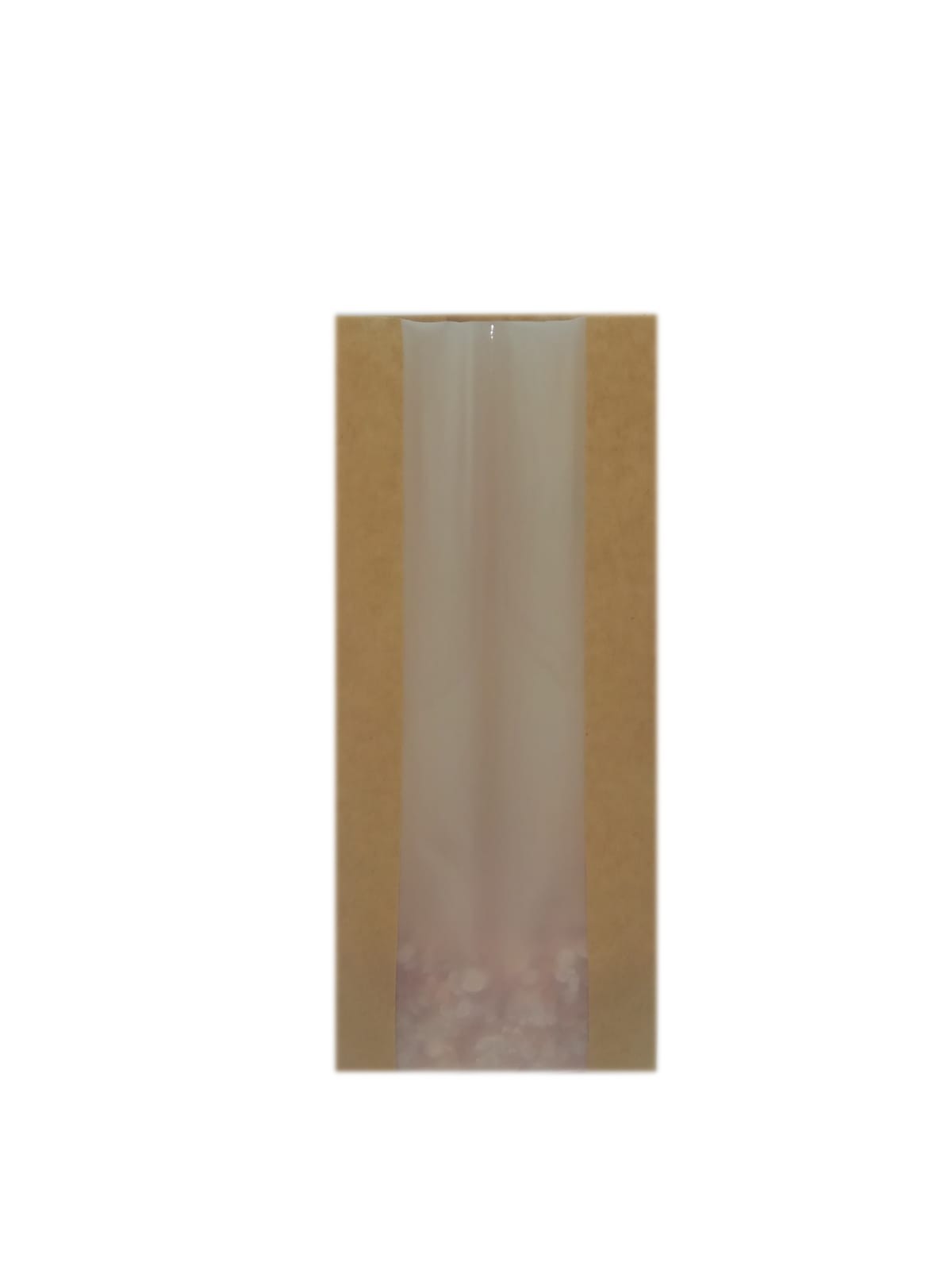 Fully Biodegradable WINDOW POUCH BAG GRIP HEAT SEAL FOR CATERING, PASTRY, FRUITS
