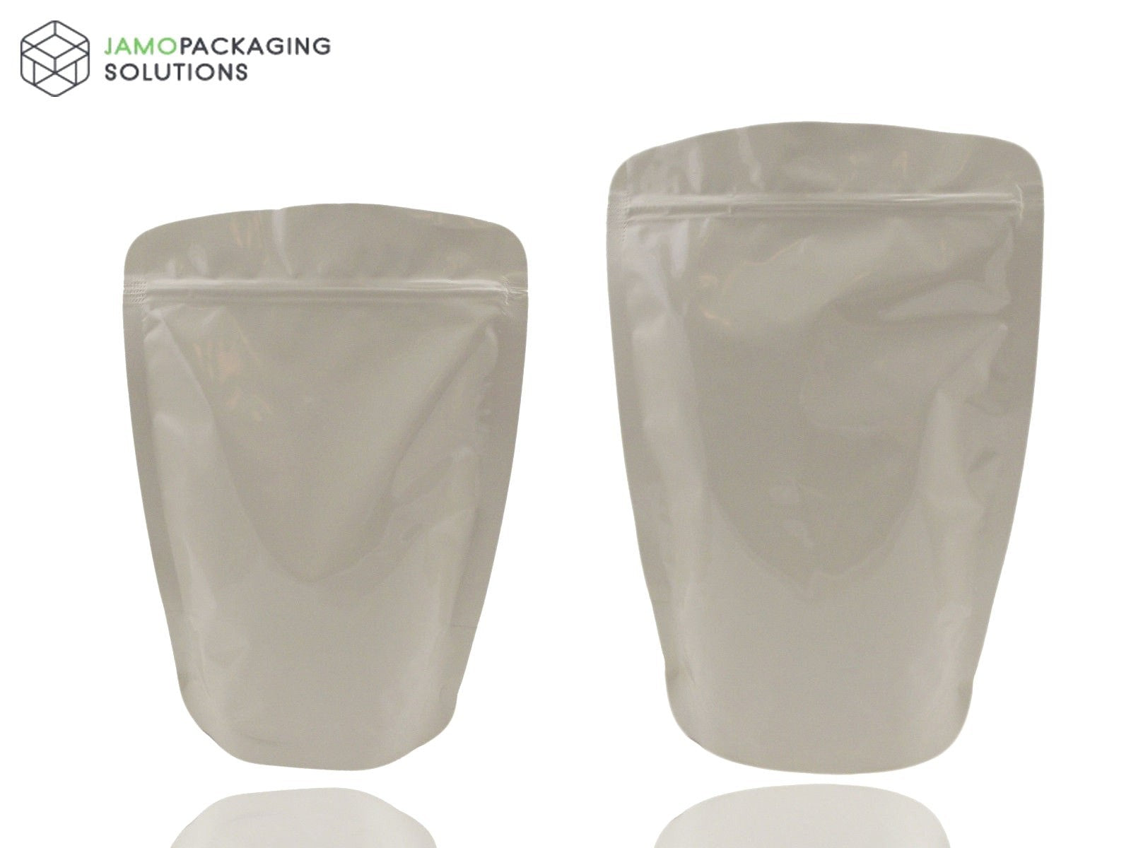 Mylar Heat Seal Aluminium Foil Stand Up Bags / Pouches Zip Lock Bag Food Grade