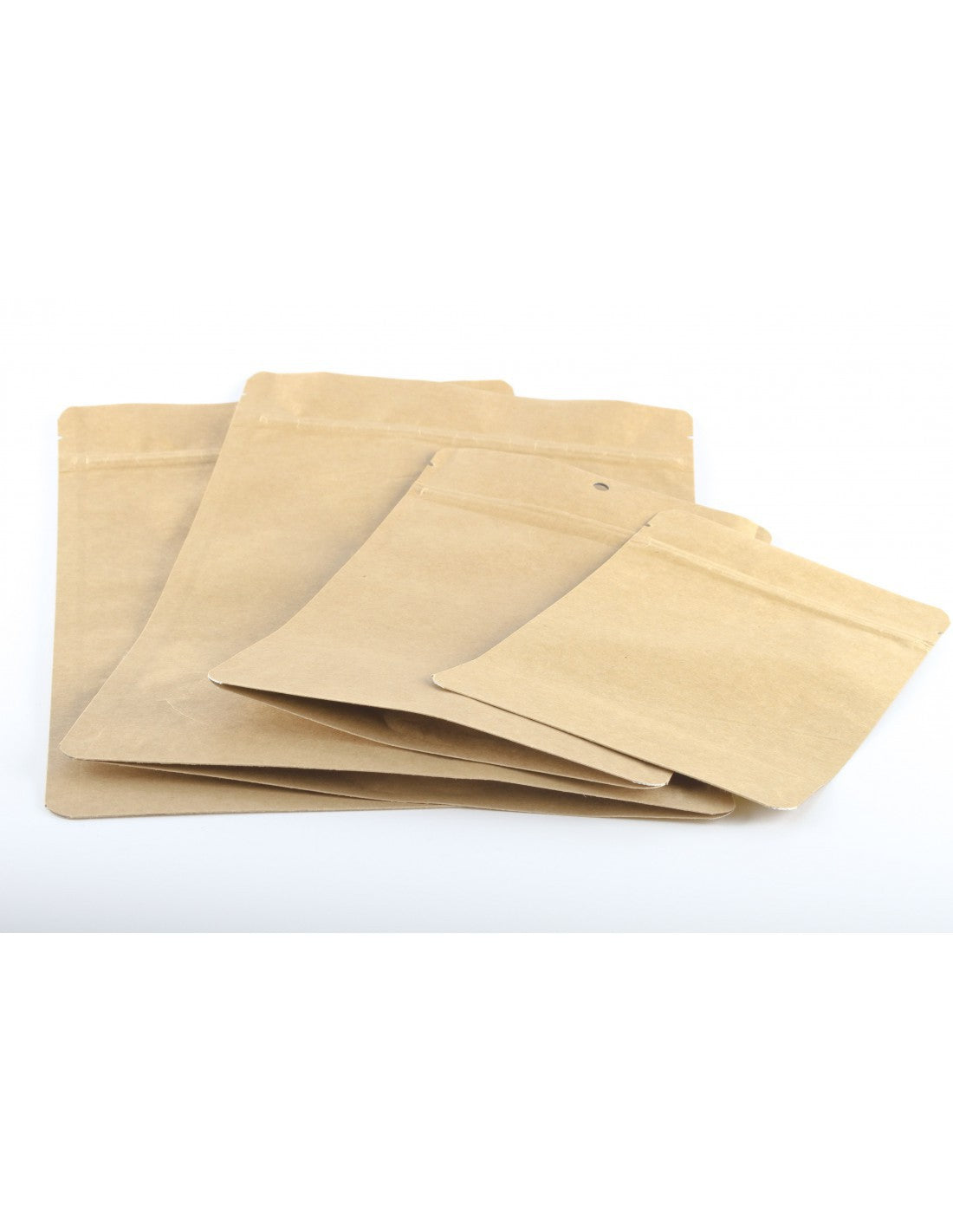 Kraft Paper Aluminium Stand Up Pouch with Zip Lock