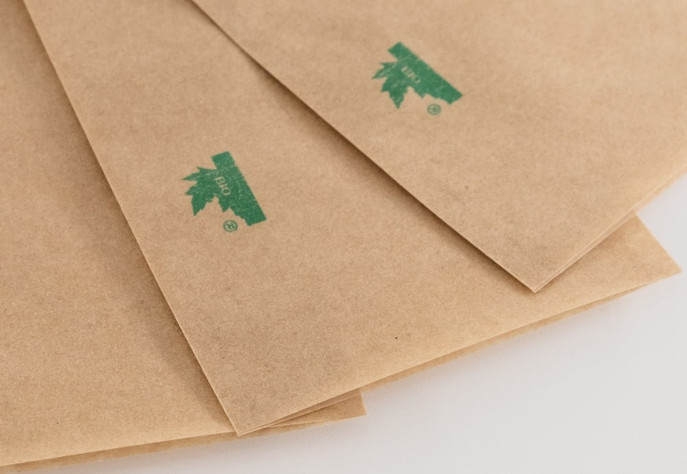 Fully Biodegradable Kraft Paper Flat Pouch