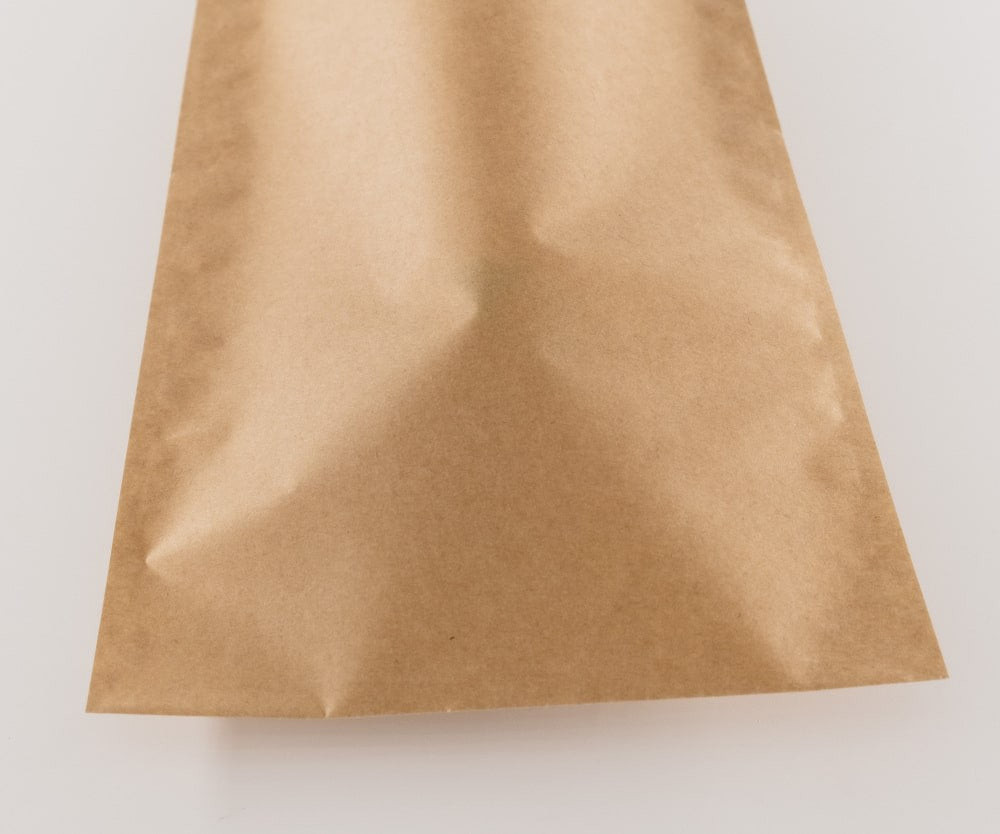 Fully Biodegradable Kraft Paper Flat Pouch