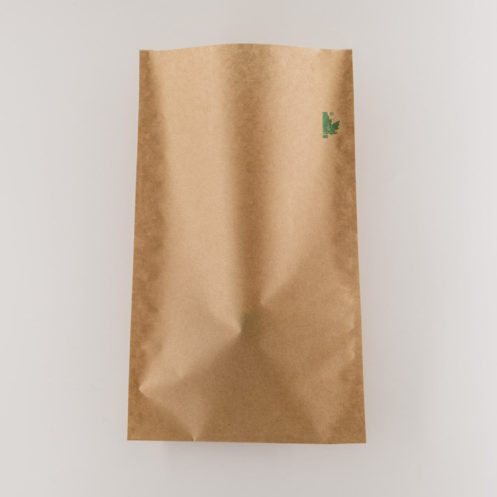 Fully Biodegradable Kraft Paper Flat Pouch