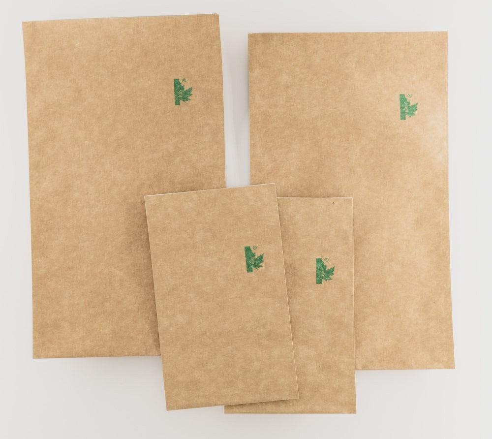 Fully Biodegradable High Barrier Kraft Paper Flat Pouch