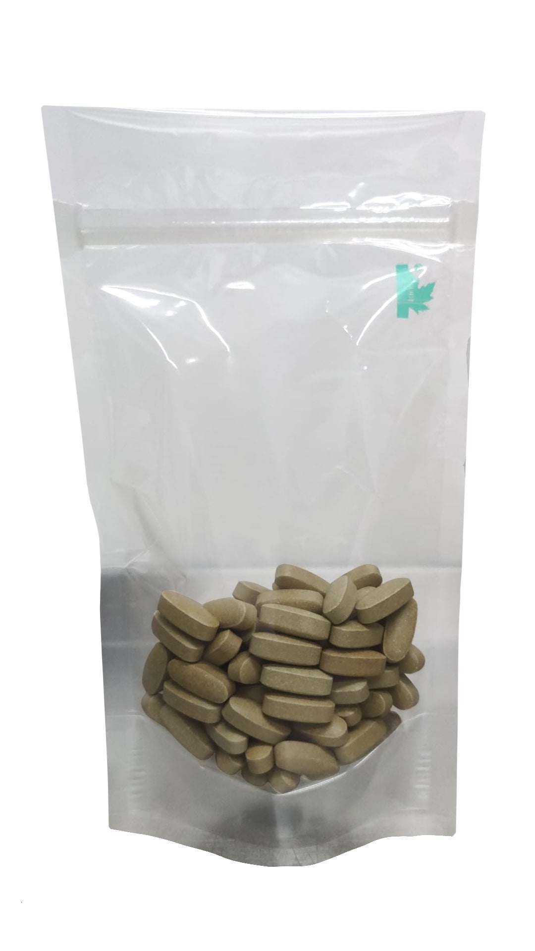 Transparent Fully Biodegradable Stand Up Pouch with Zip Lock