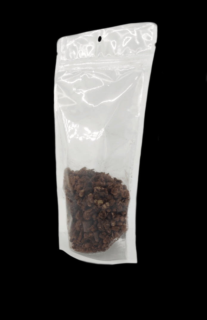 Transparent Stand Up Pouch Sealable With Zip Lock