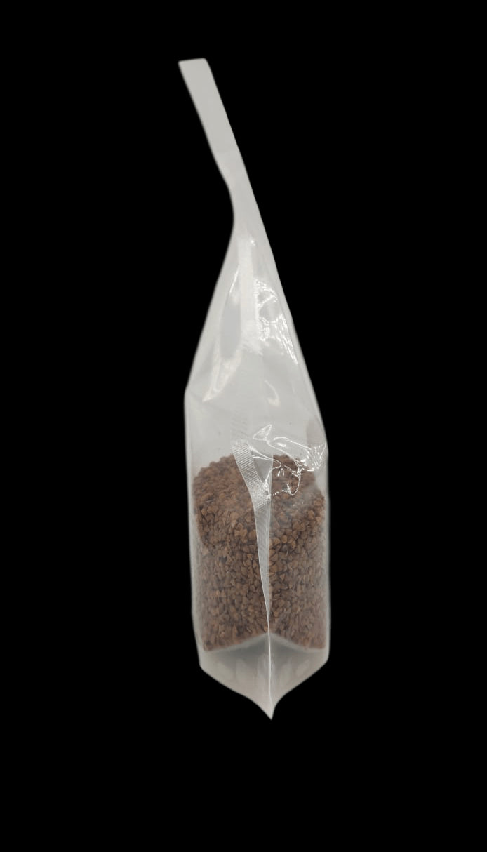 Transparent Stand Up Pouch Sealable With Zip Lock