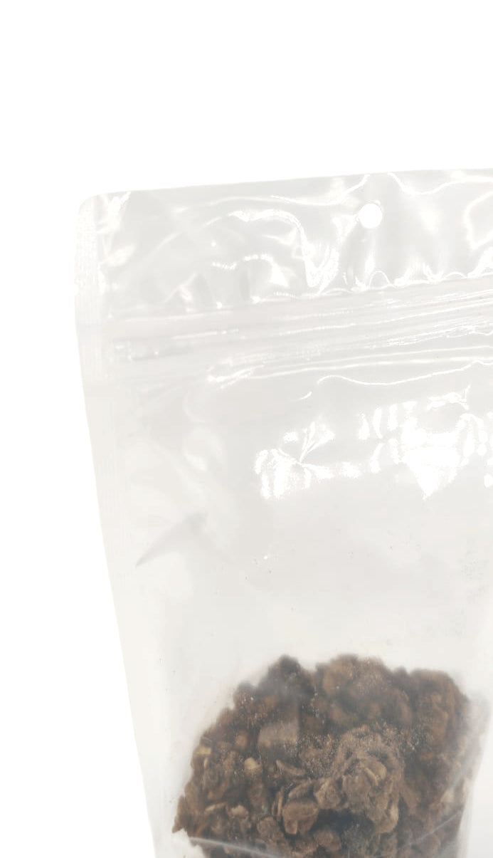 Transparent Stand Up Pouch Sealable With Zip Lock