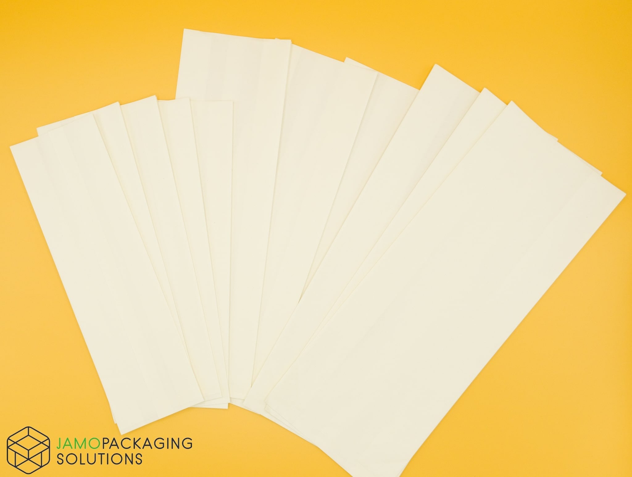 White Paper Recyclable Side Gusset Pouch