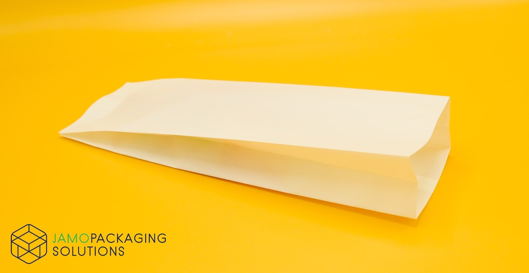 White Paper Recyclable Side Gusset Pouch