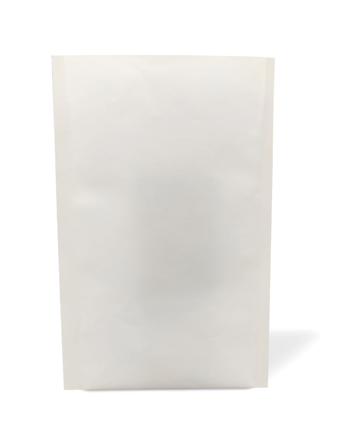 Recyclable White Paper Flat Pouch