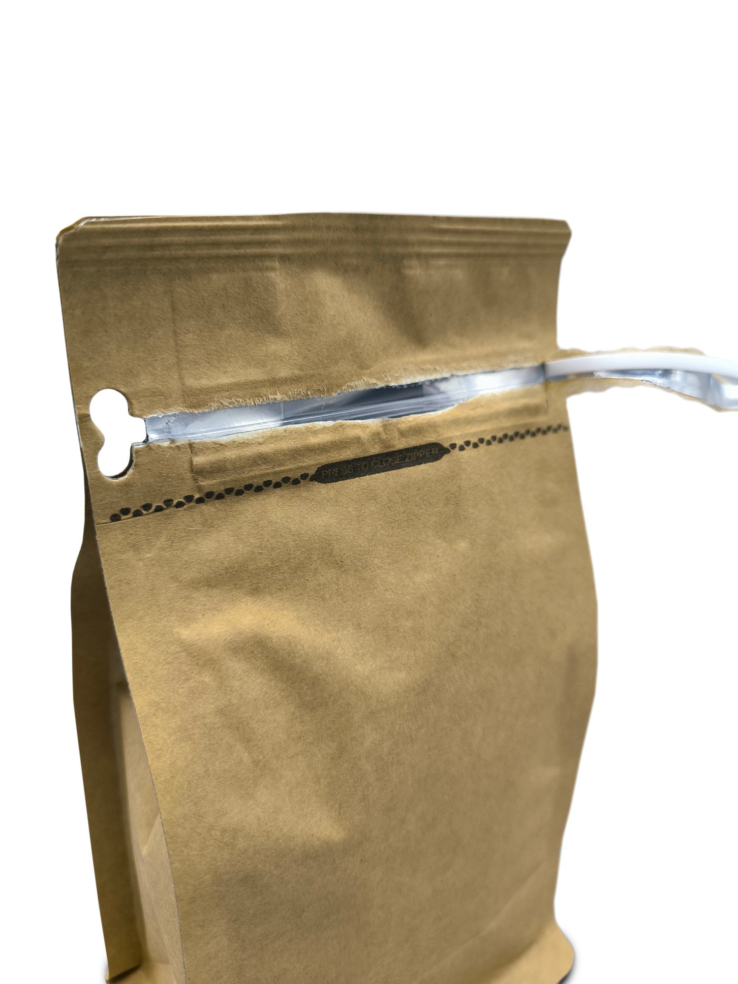 Bottom Kraft Paper Metallized Bag with Ziplock