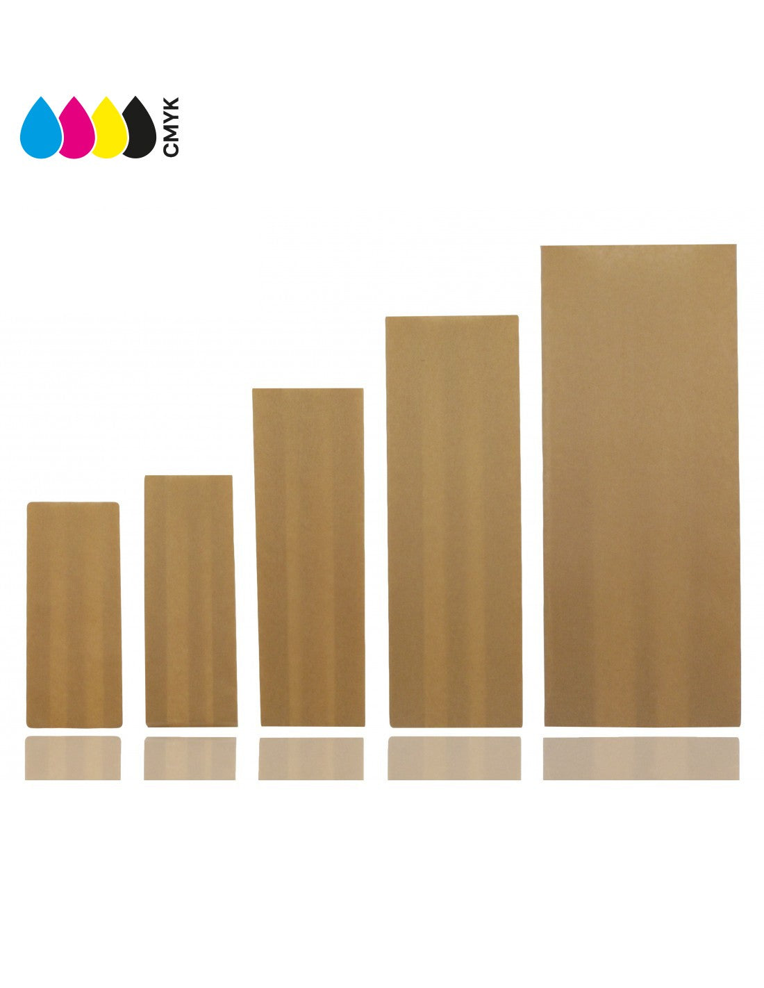 KRAFT BROWN PAPER BAGS, HEAT SEAL FOR CATERING,CAKES, FRUITS,PASTRY