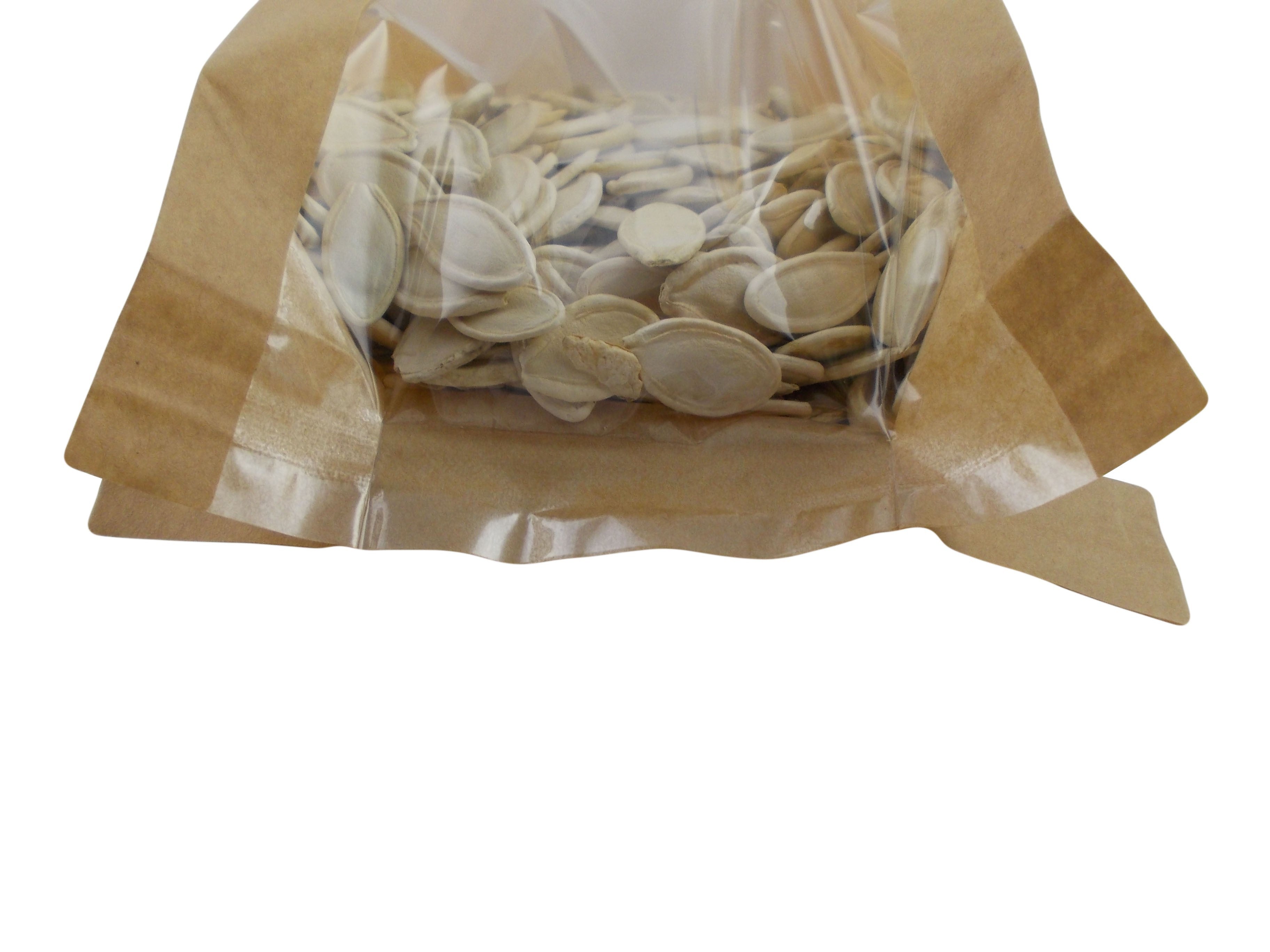 Heat Seal Kraft Brown Paper Bags - Window - Food Grade