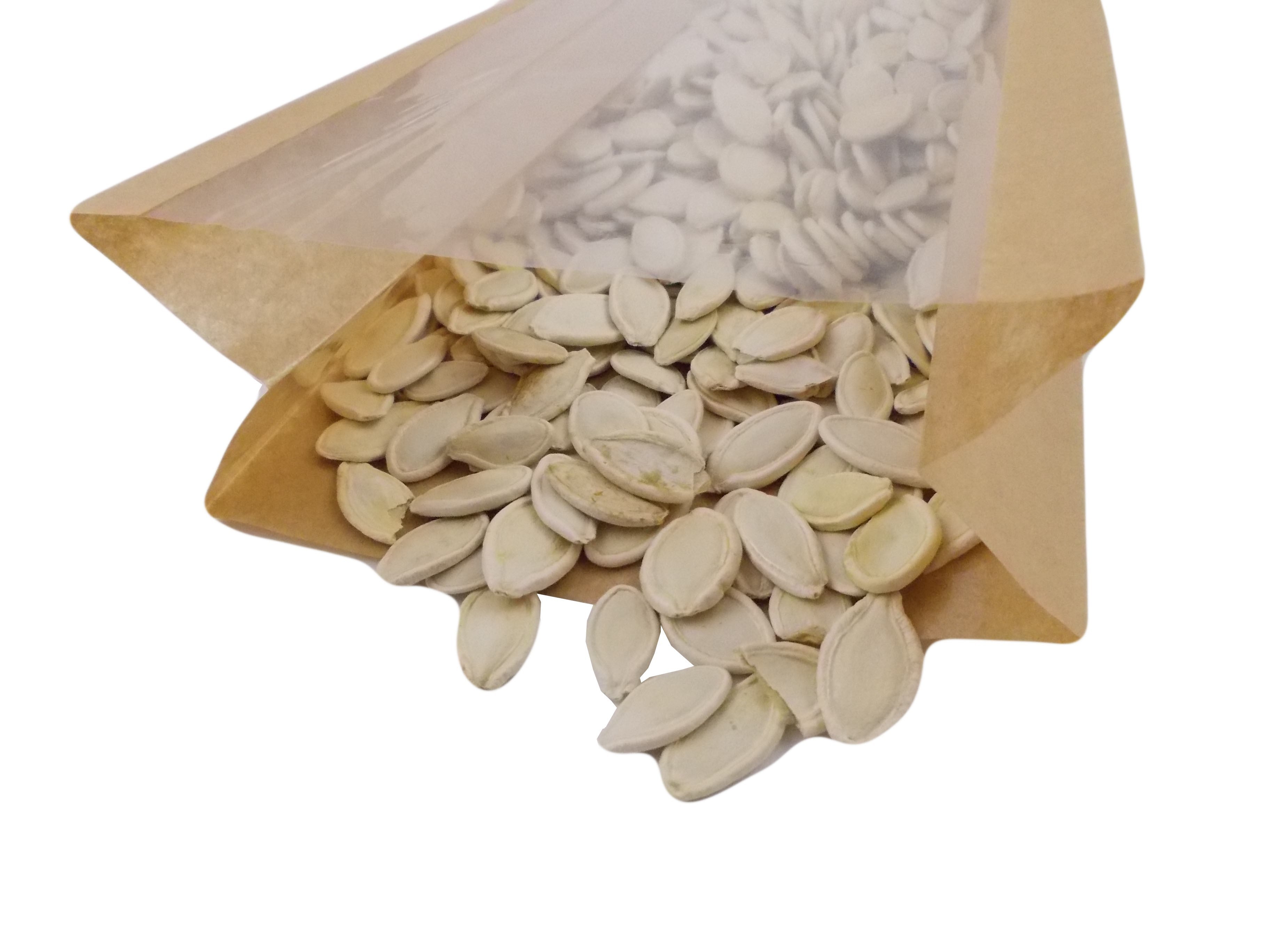 Heat Seal Kraft Brown Paper Bags - Window - Food Grade