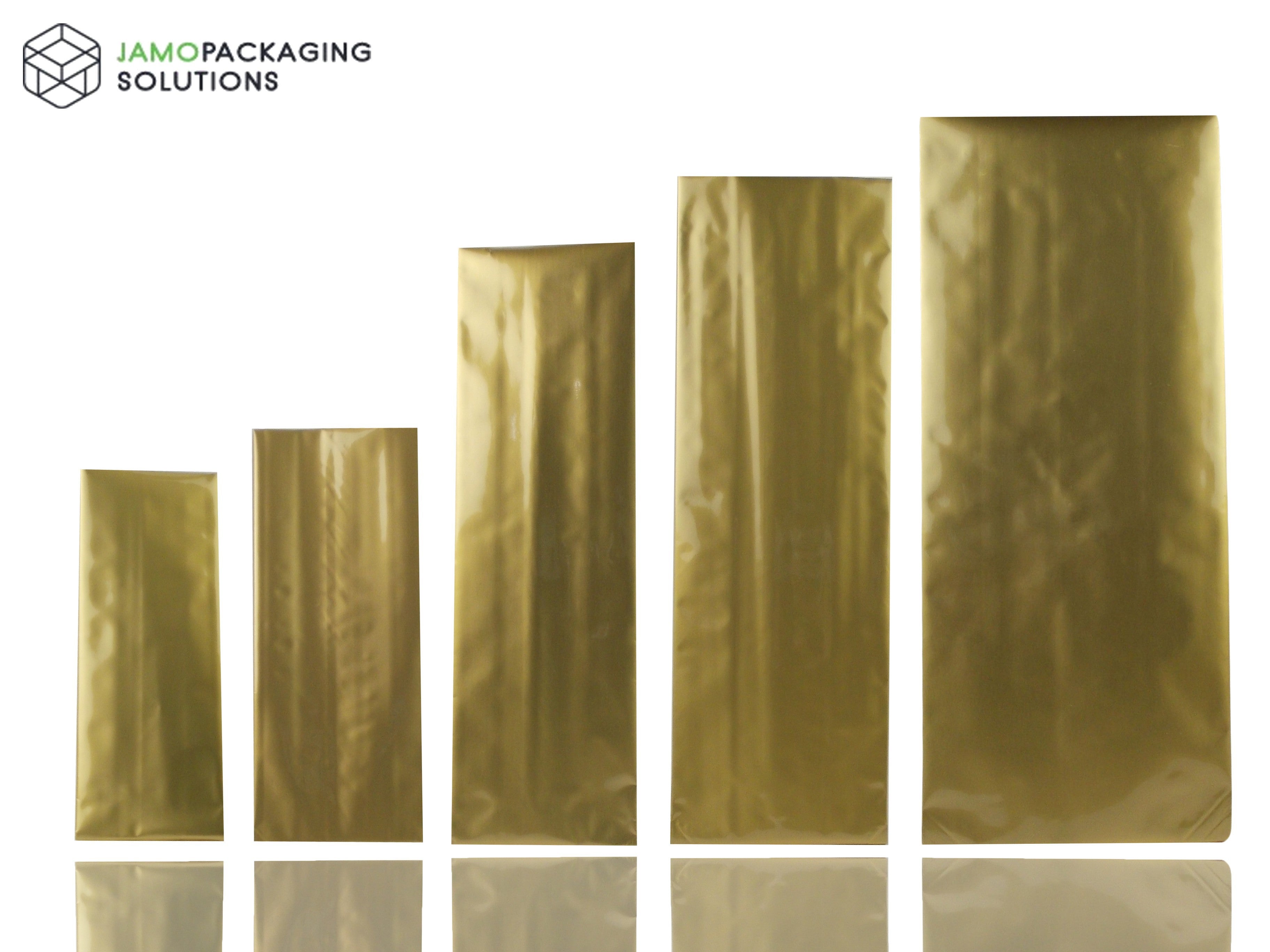 Side guessed Heat Seal Aluminium Pouch,Tea/Coffee Bag Various Size Bags