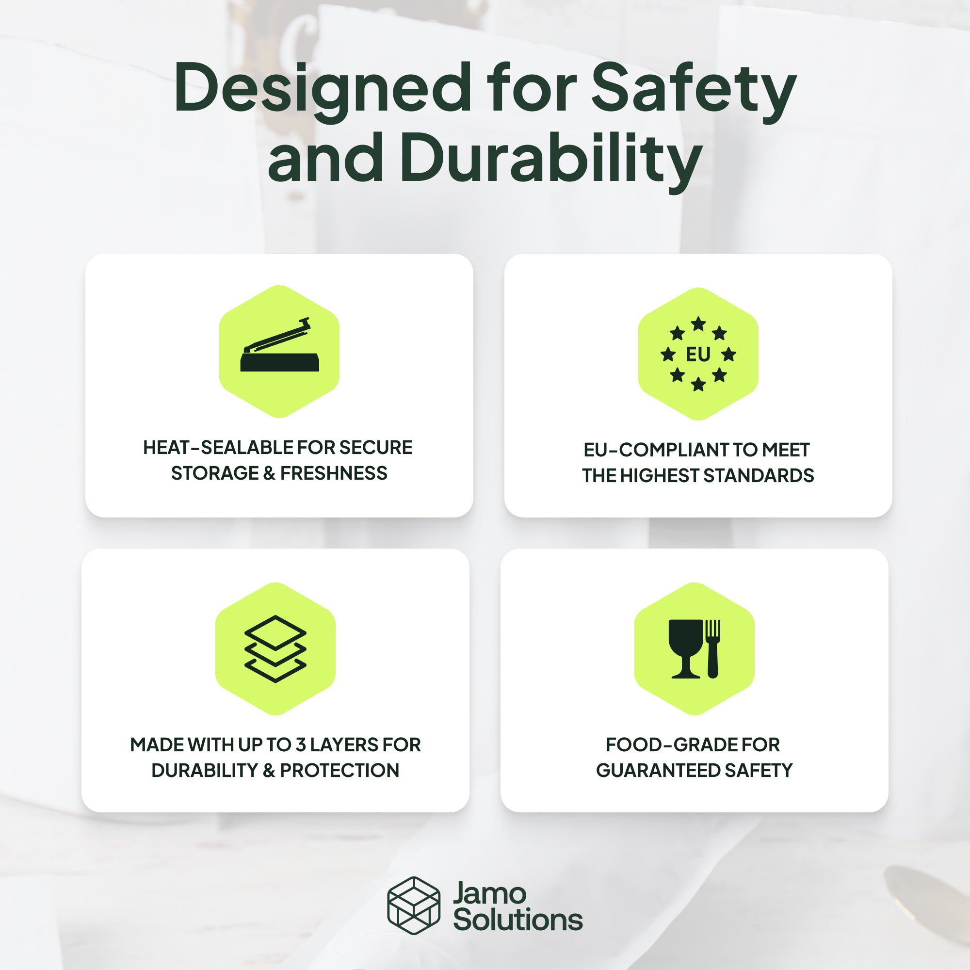 Fully Biodegradable Kraft Paper Flat Pouch