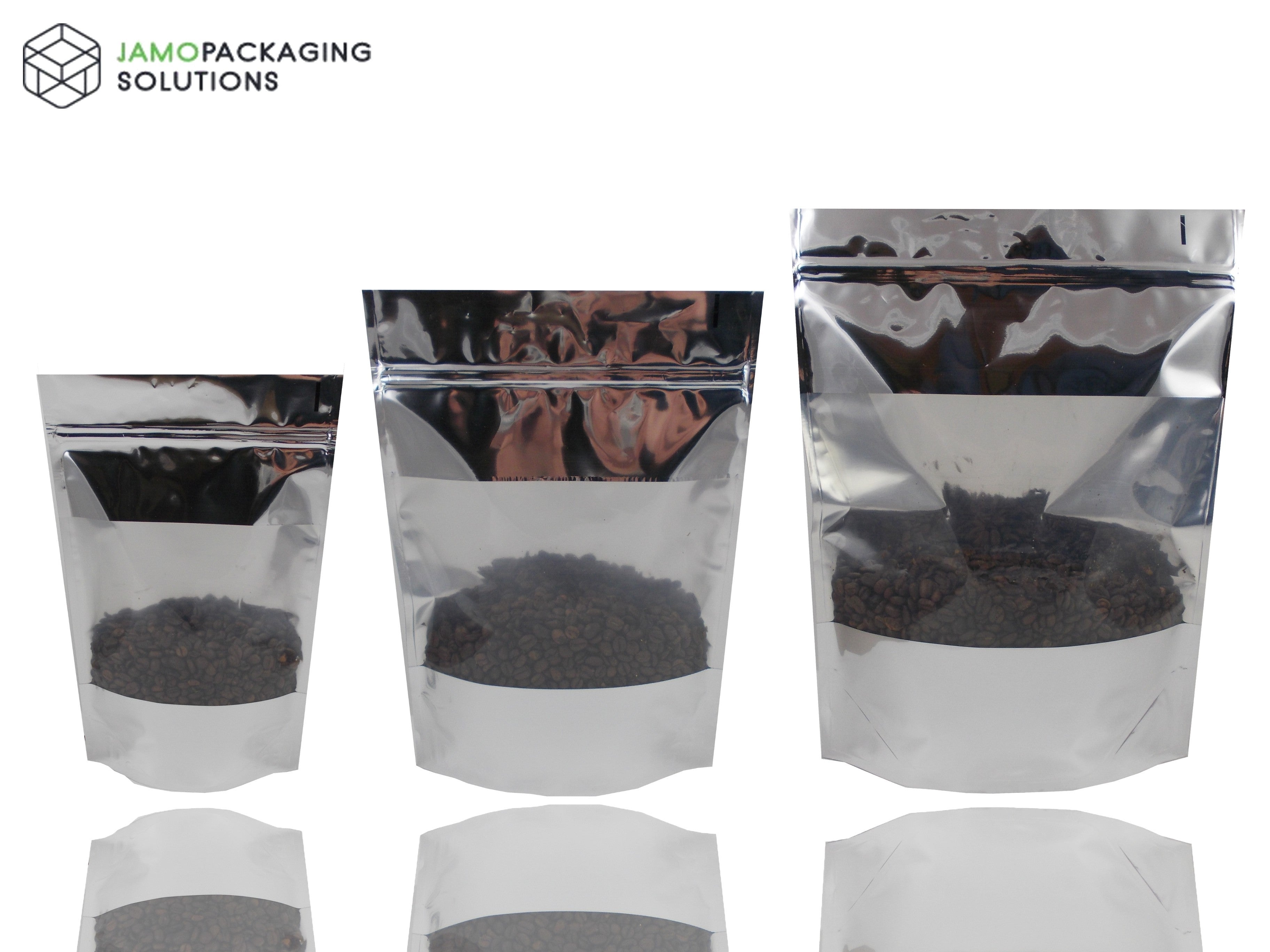 Extra Thick Stand Up Pouch with Window and Zip Lock