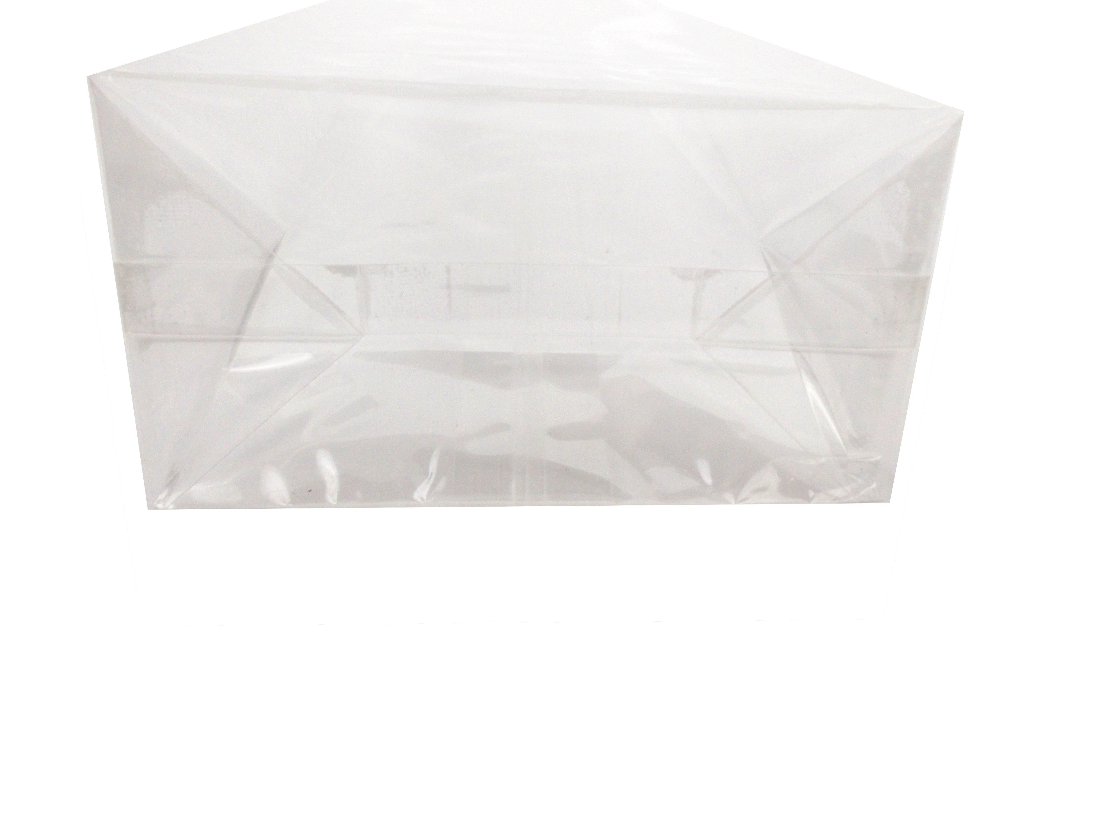 Transparent/Heat Seal Gusset pouch/bag with clear block bottom/gift/food