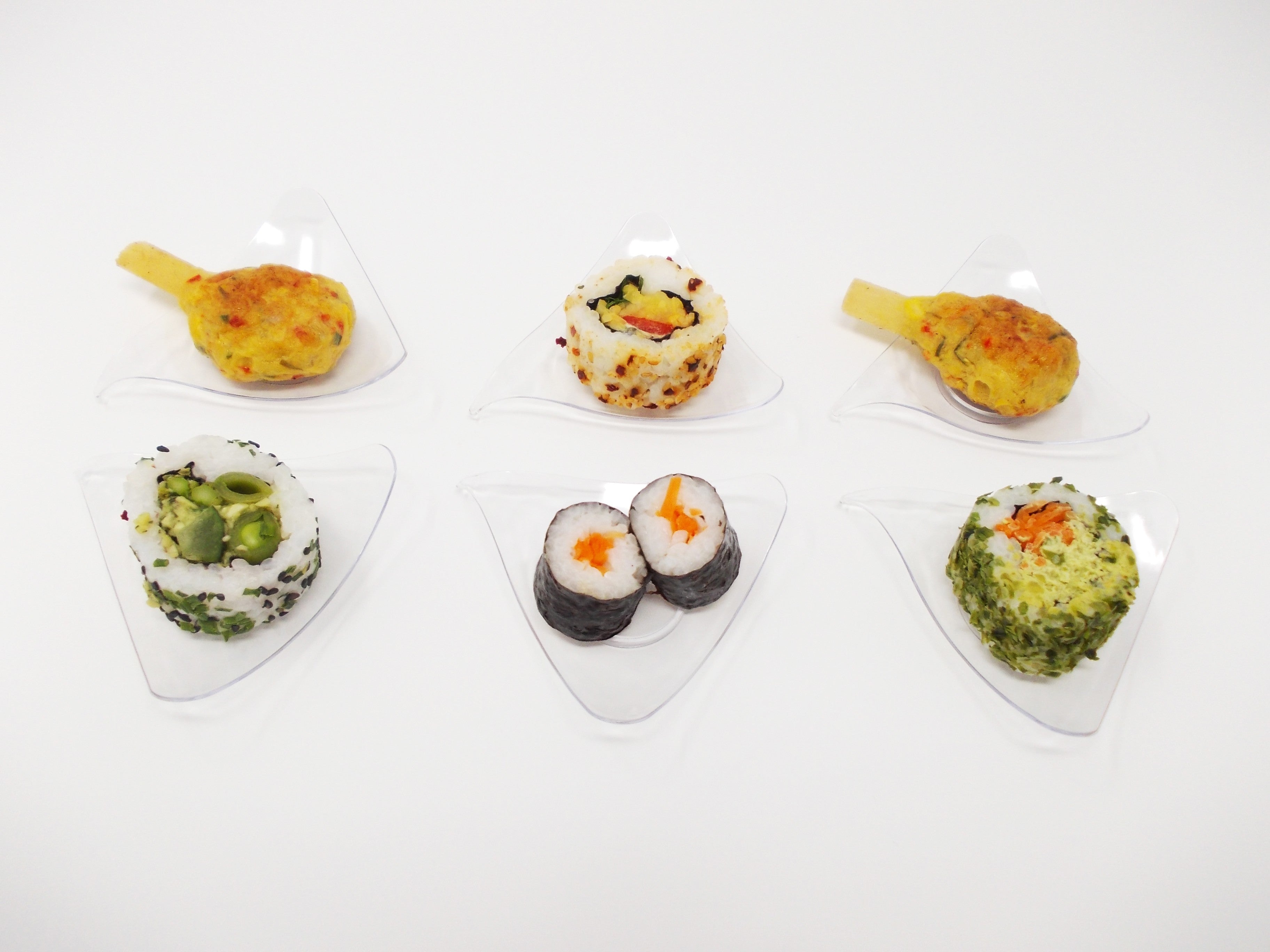 Luxury miniature display for catering part snacks nibbles catering