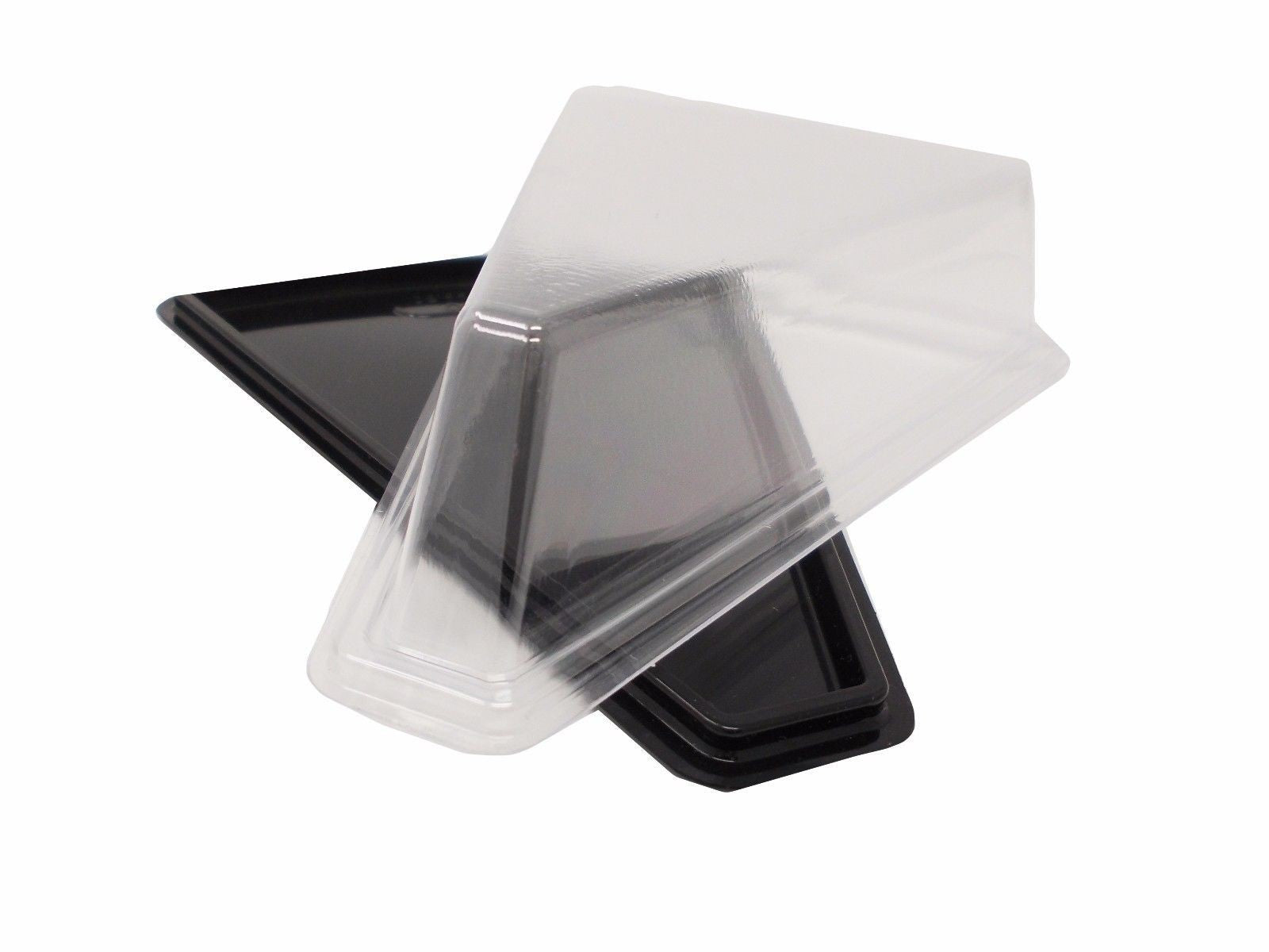 Clear Plastic Take-Out Triangle Cake Cheese Food Sandwich Container/ Carry Box