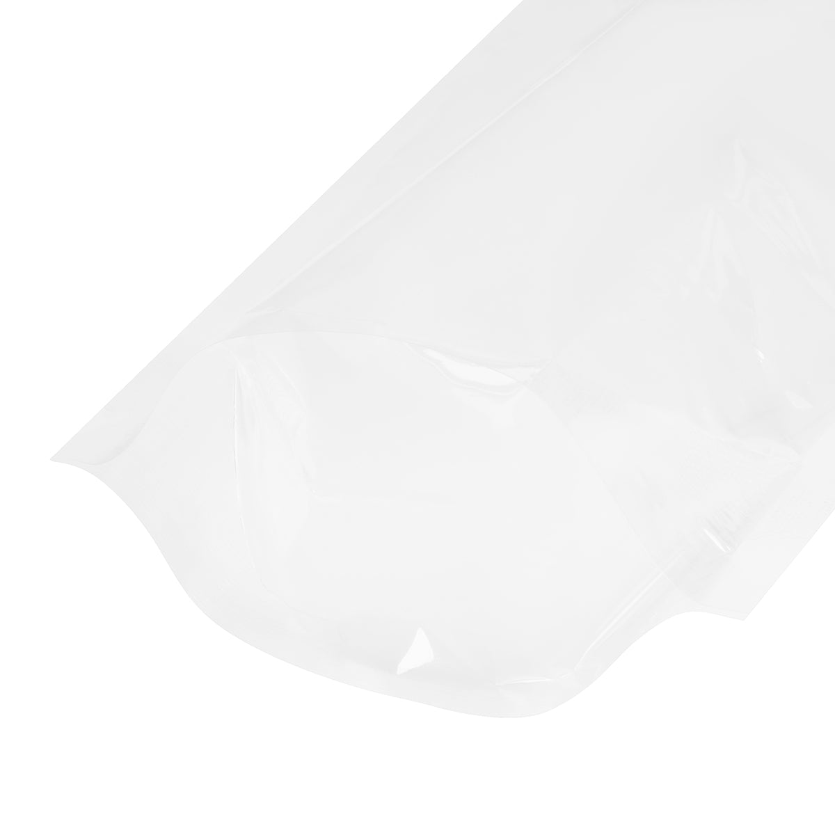 Transparent Fully Biodegradable Stand Up Pouch with Zip Lock