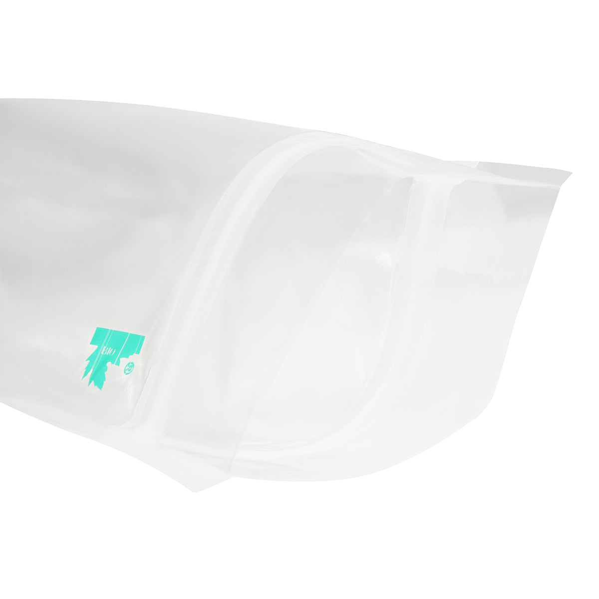 Transparent Fully Biodegradable Stand Up Pouch with Zip Lock