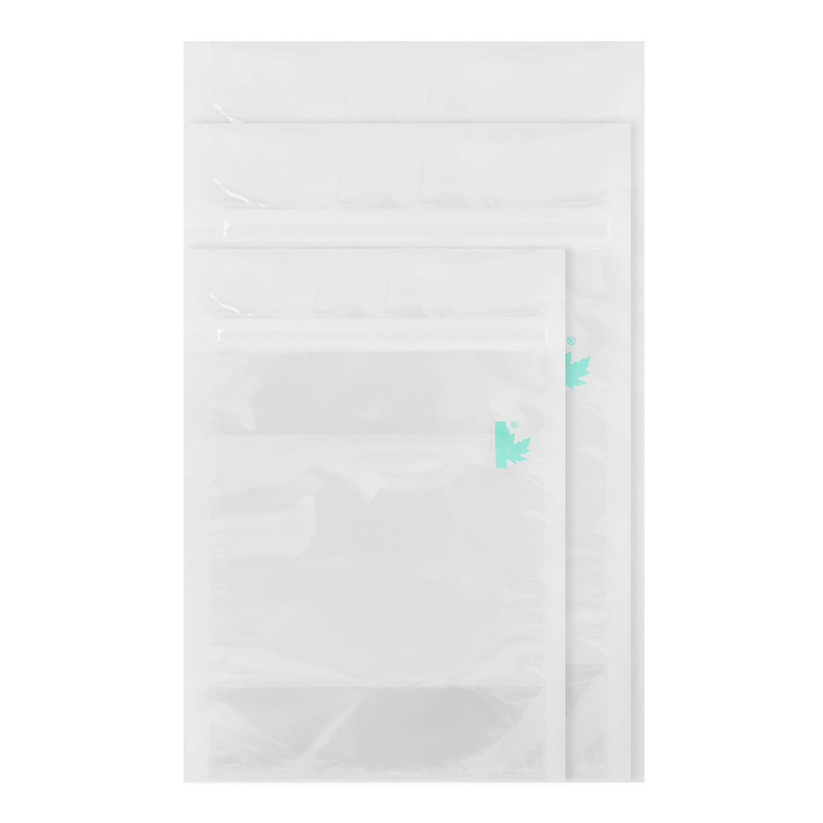 Transparent Fully Biodegradable Stand Up Pouch with Zip Lock