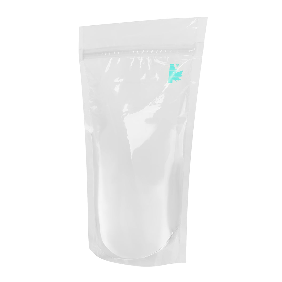 Transparent Fully Biodegradable Stand Up Pouch with Zip Lock