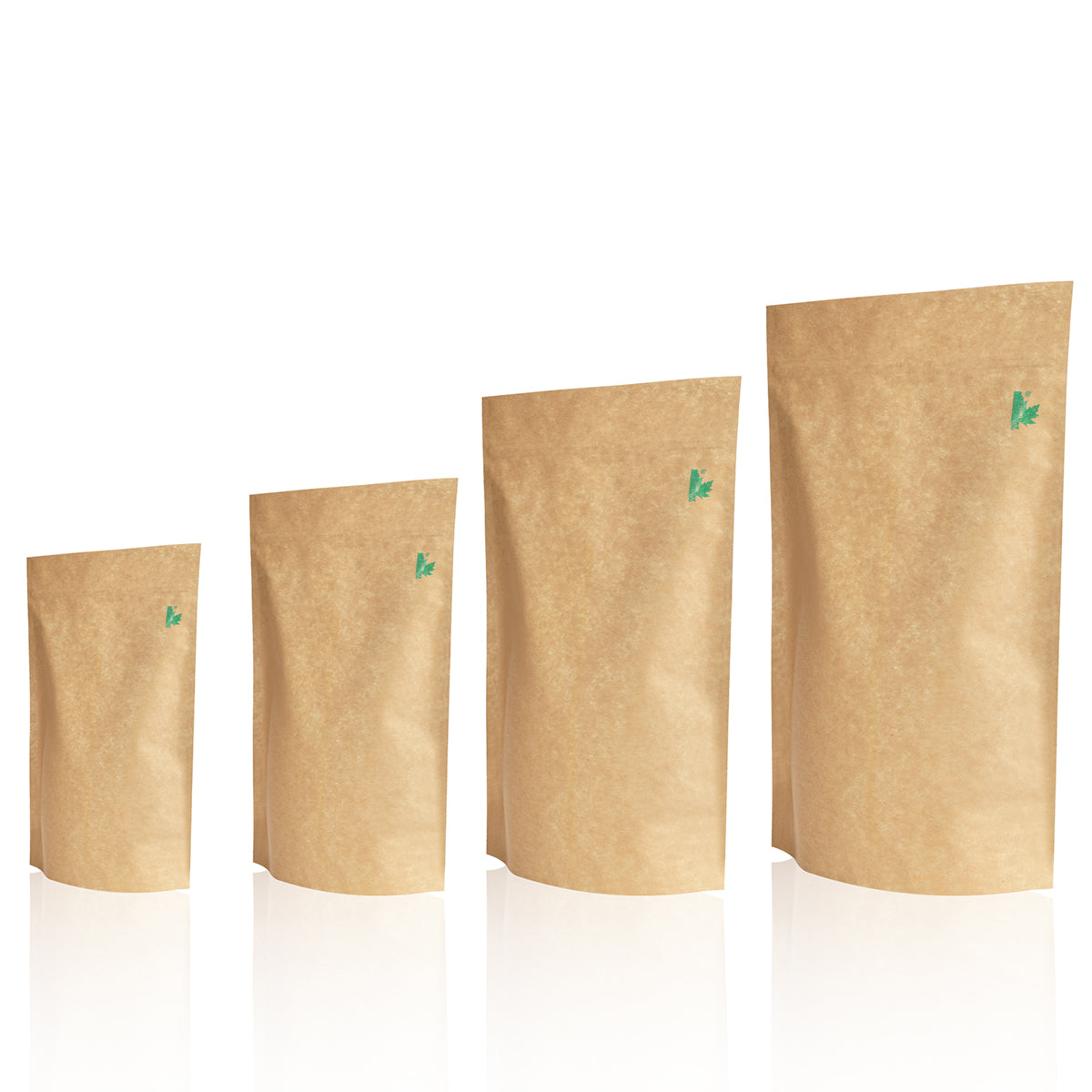 Fully Biodegradable High Barrier Stand Pouch with Zip Lock