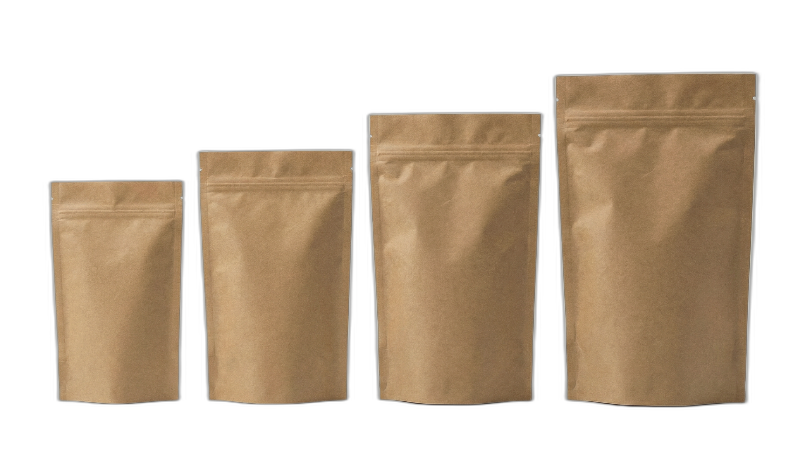 Fully Biodegradable High Barrier Stand Pouch with Zip Lock