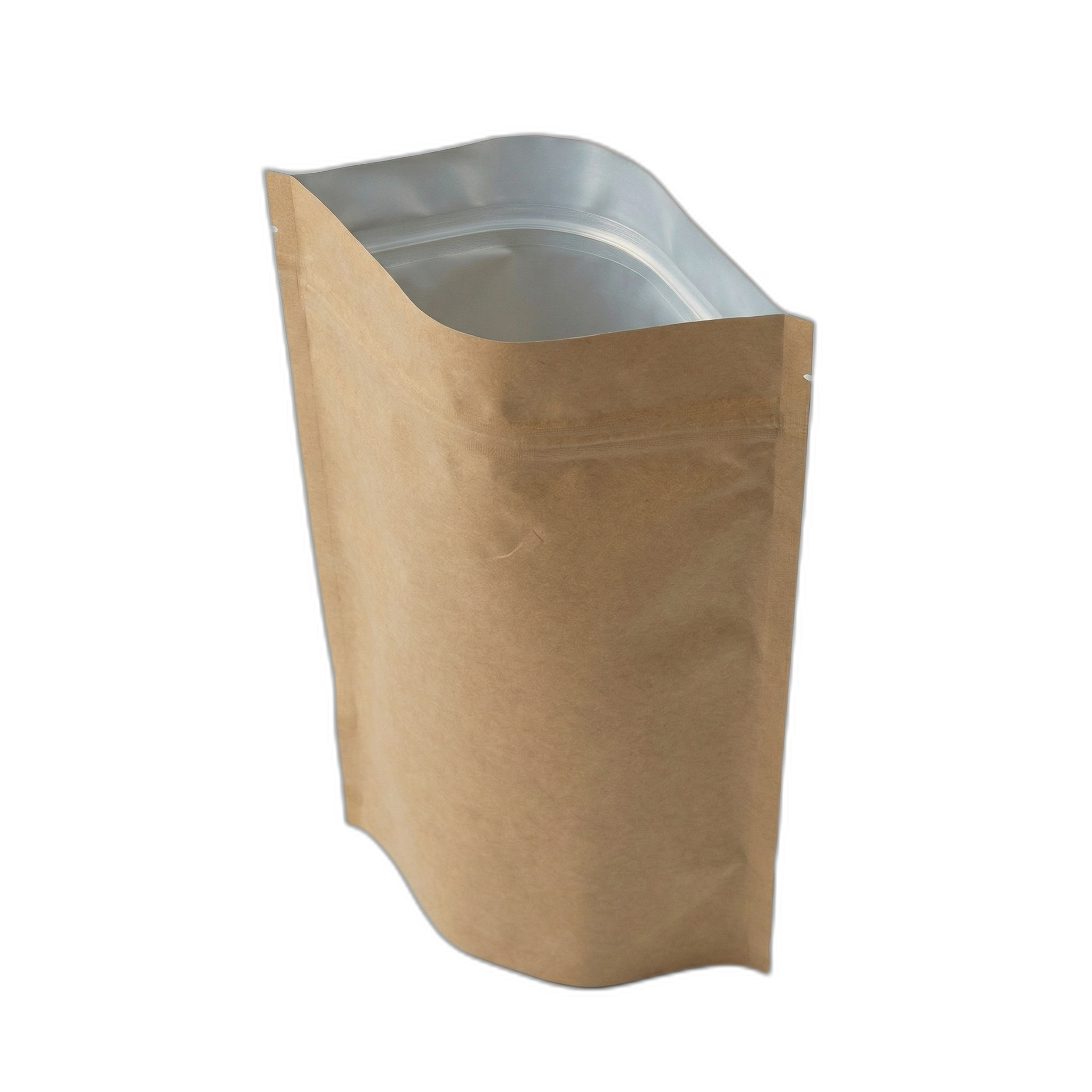 Fully Biodegradable High Barrier Stand Pouch with Zip Lock