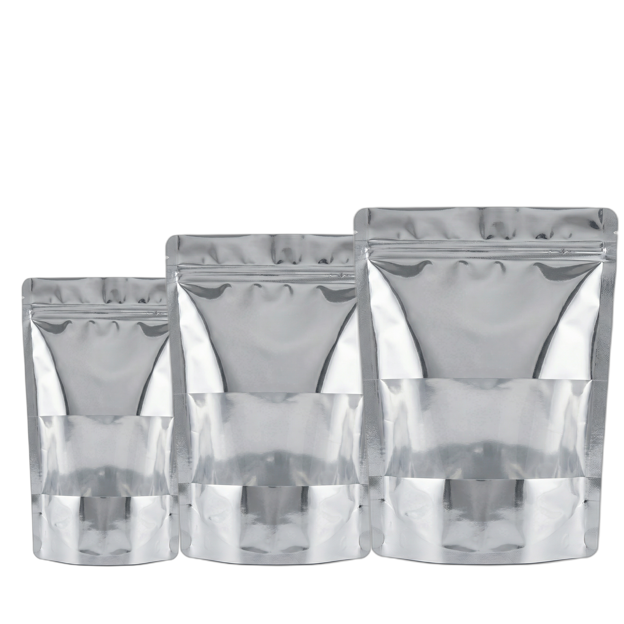 Extra Thick Stand Up Pouch with Window and Zip Lock