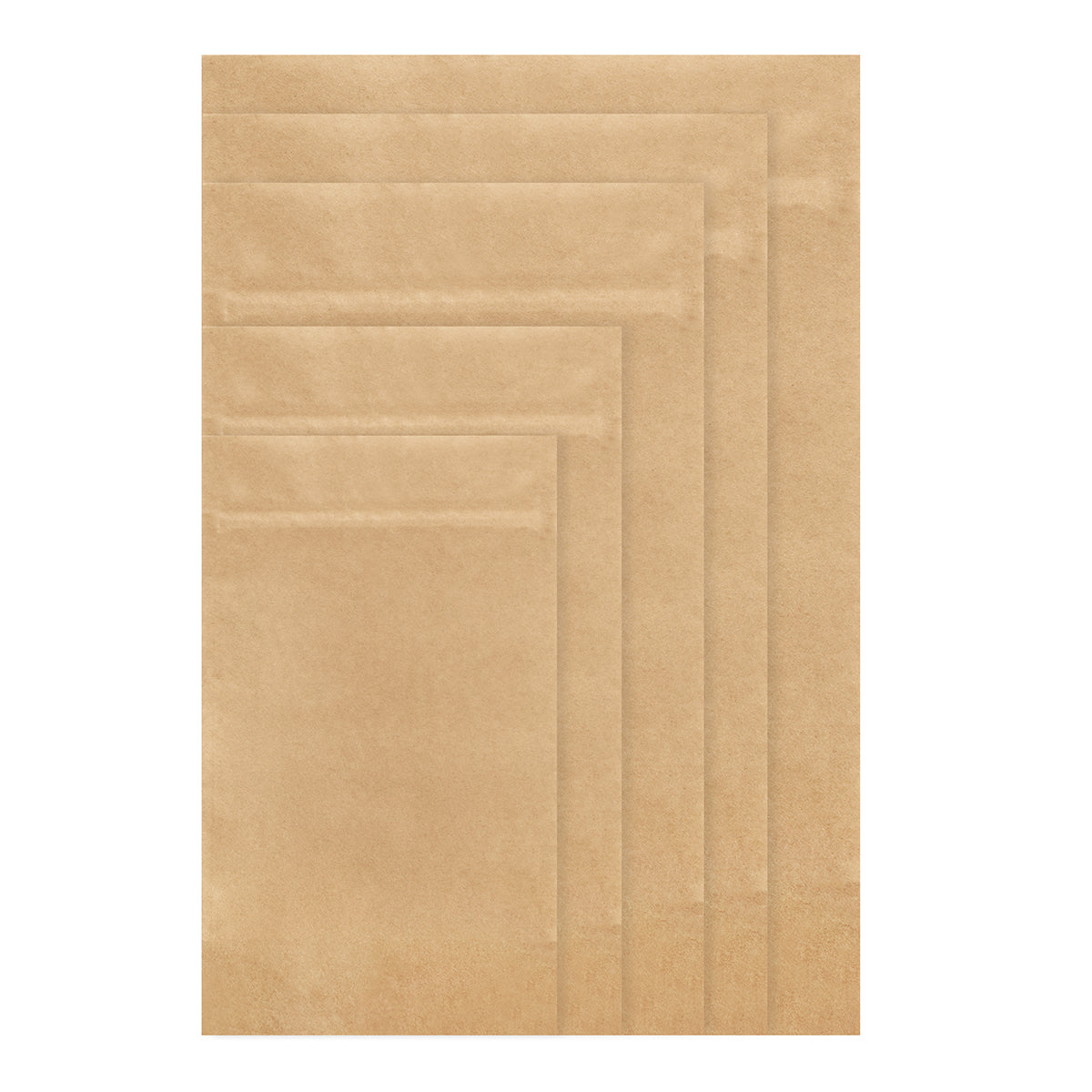 Kraft Paper Fully Biodegradable Stand Up Pouch with Zip Lock