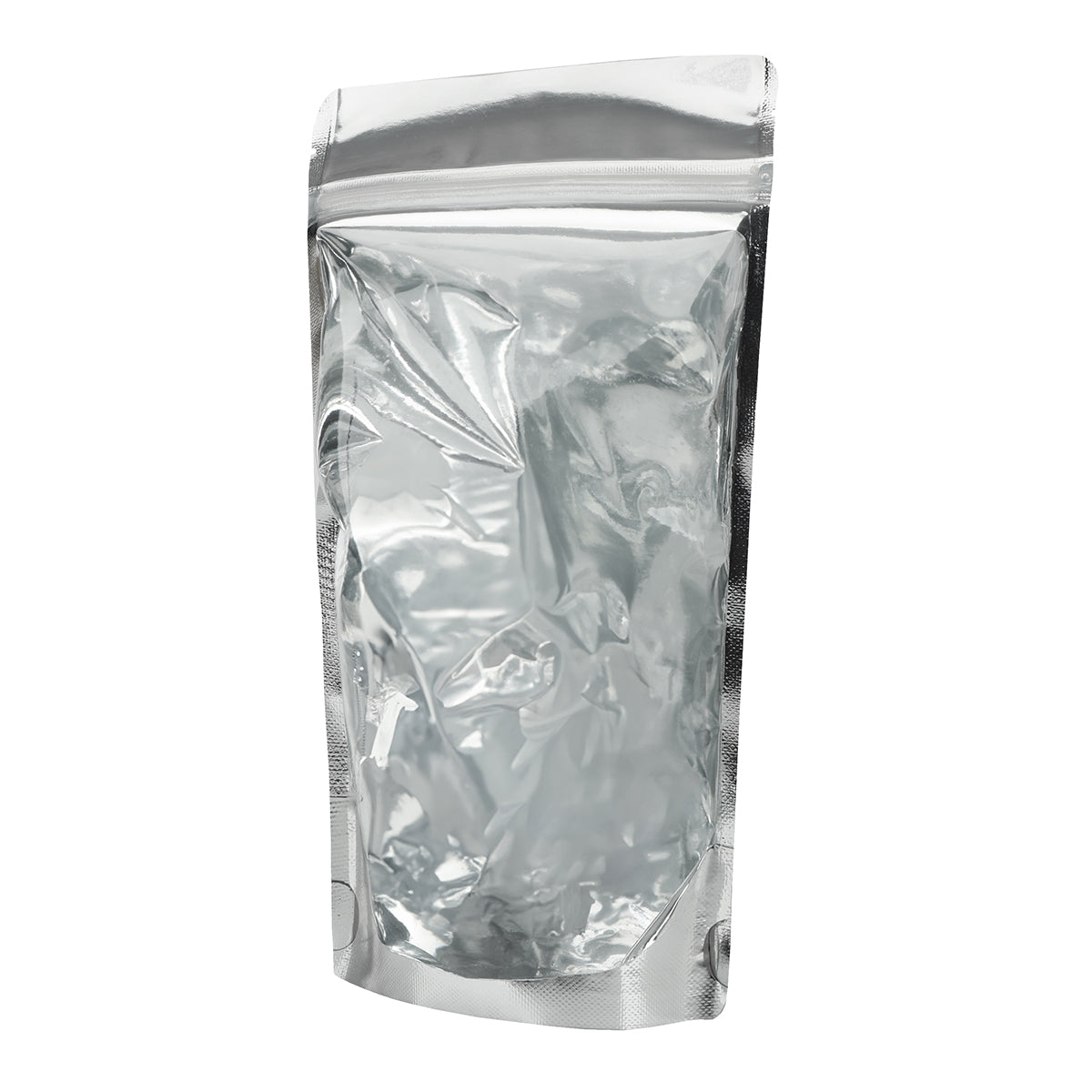 Mylar One Side Transparent Stand Up Pouch with Zip Lock
