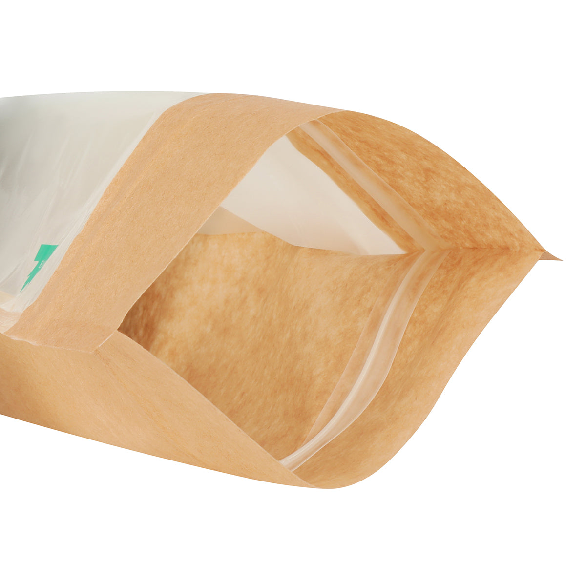 Window Fully Biodegradable Stand Up Pouch with Zip Lock