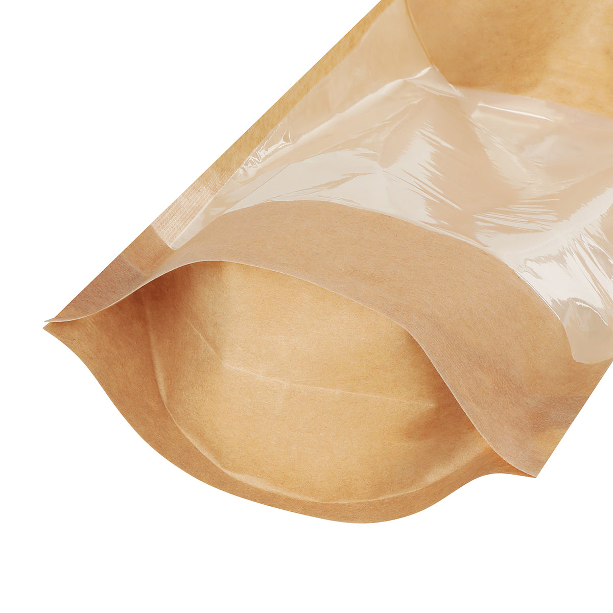 Window Fully Biodegradable Stand Up Pouch with Zip Lock