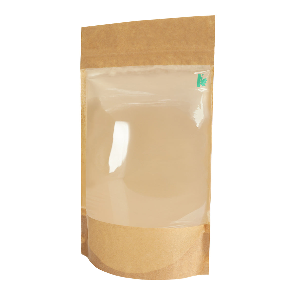 Window Fully Biodegradable Stand Up Pouch with Zip Lock