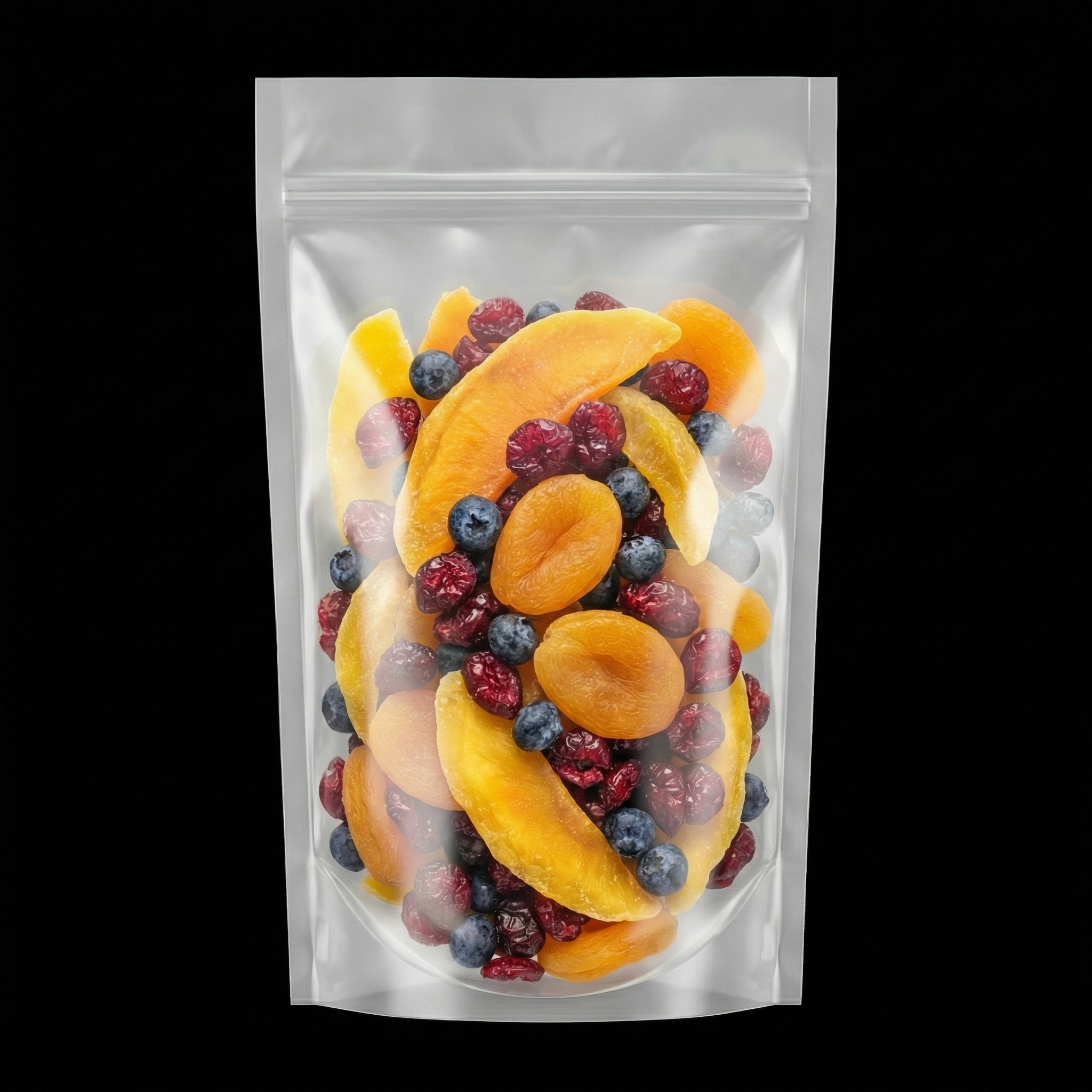 Recyclable Transparent Stand Up Pouch With Zip Lock