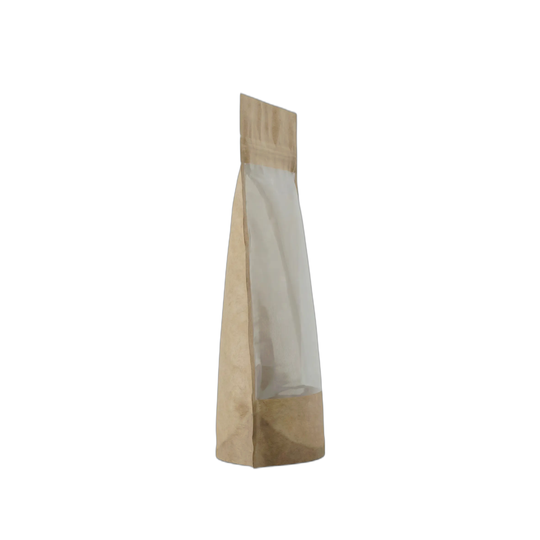 Window Fully Biodegradable Stand Up Pouch with Zip Lock