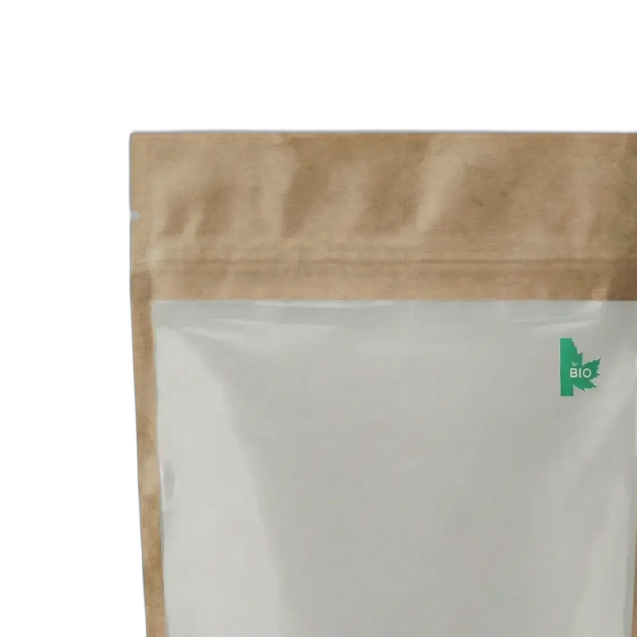 Window Fully Biodegradable Stand Up Pouch with Zip Lock