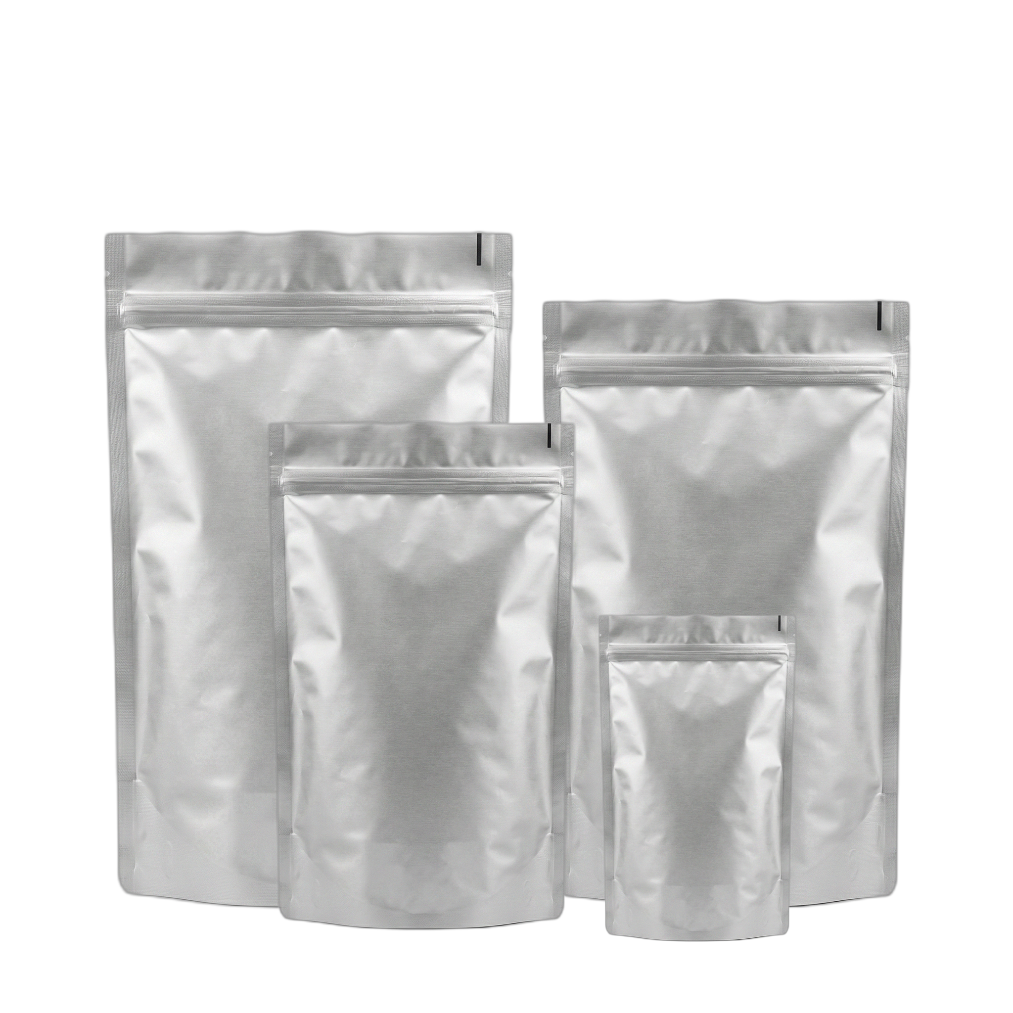 Aluminium Foil Stand Up Pouch with Zip Lock