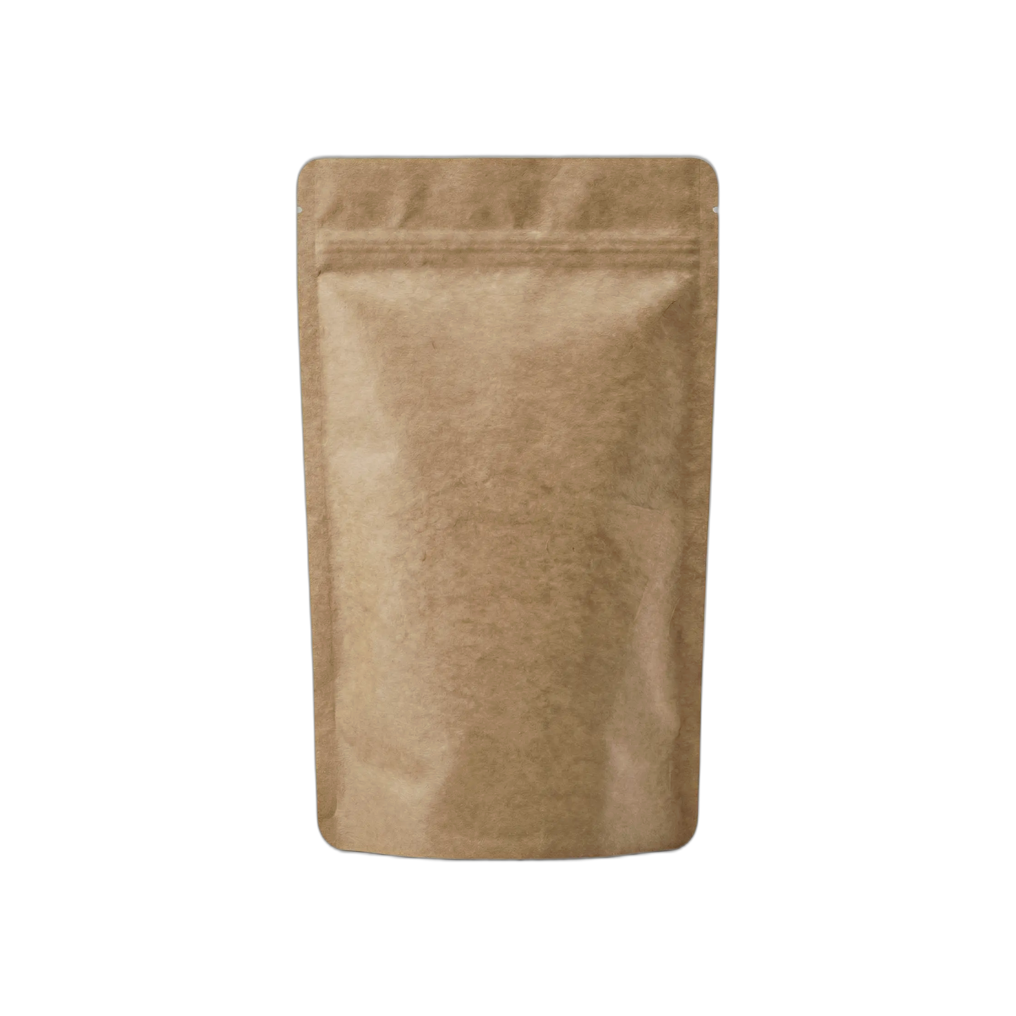 Kraft Paper Window Stand Up Sealable Pouch with Zip Lock