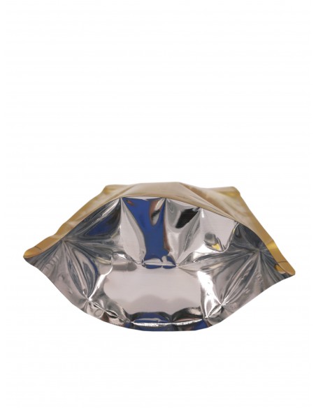 Mylar One Side Transparent Stand Up Pouch with Zip Lock