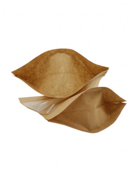 Fully Biodegradable Stand Up Pouch with Window