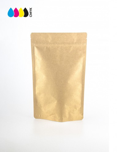 Kraft Paper Aluminium Stand Up Pouch...