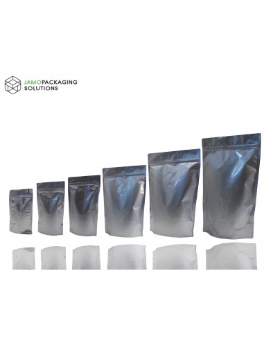 Aluminium Foil Stand Up Pouch with Zip Lock