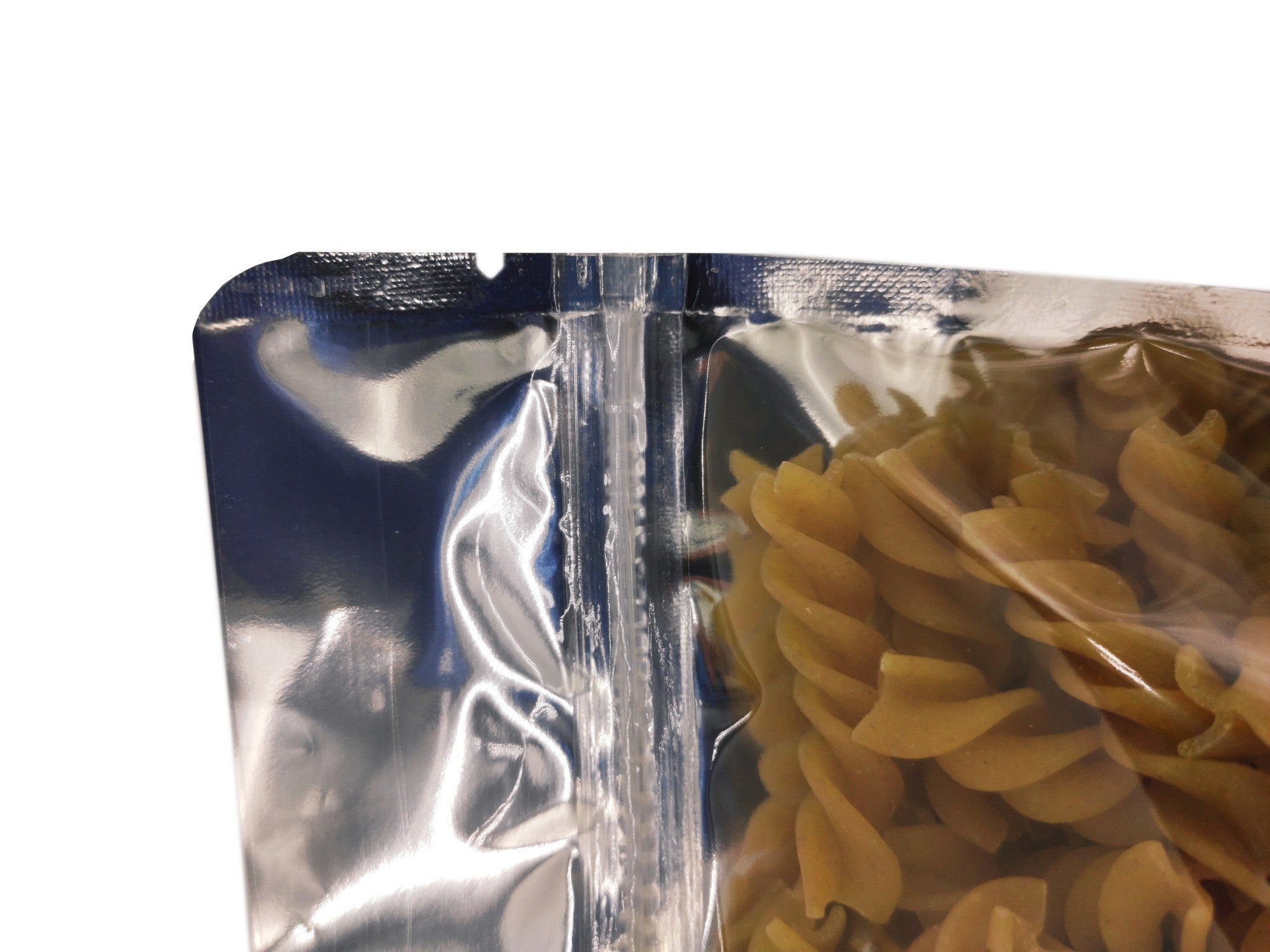 Mylar One Side Transparent Stand Up Pouch with Zip Lock
