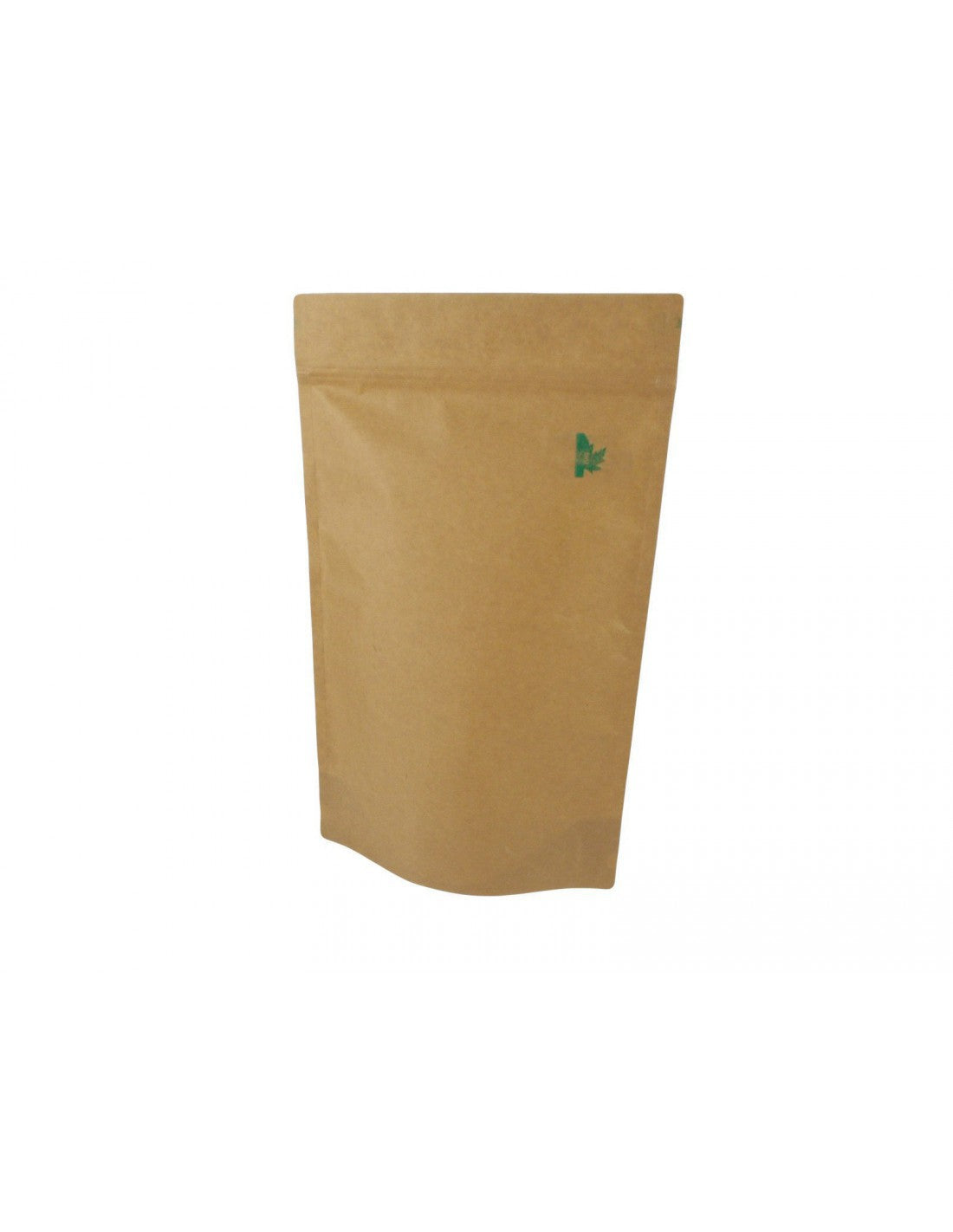 Kraft Paper Fully Biodegradable Stand Up Pouch with Zip Lock