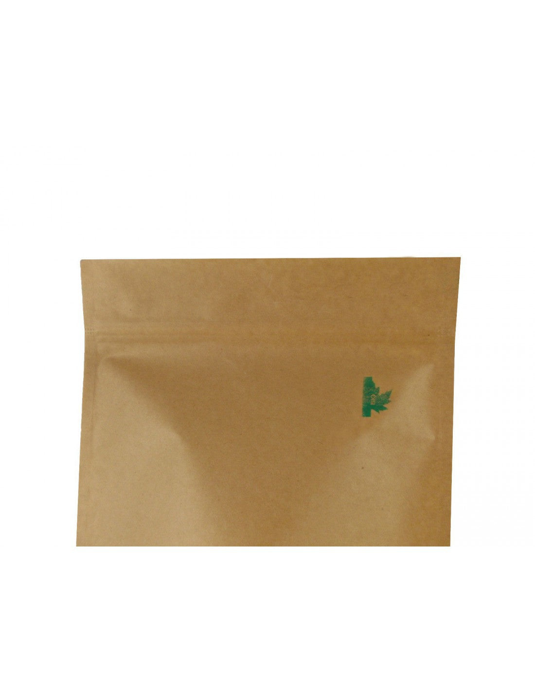Kraft Paper Fully Biodegradable Stand Up Pouch with Zip Lock